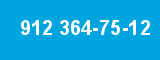 912 364-75-12 912 364-75-12